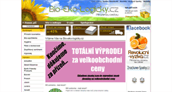 Desktop Screenshot of bio-eko-logicky.cz